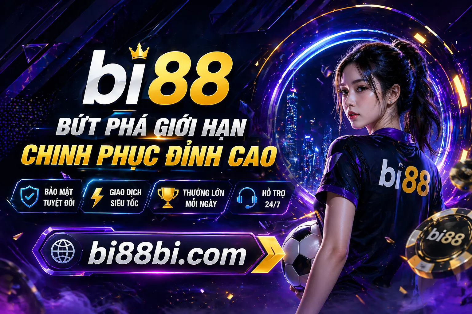 Sân vận động lớn với trận đấu bóng đá đang diễn ra, ánh đèn rực rỡ tượng trưng cho cá cược thể thao sôi động tại 789club login